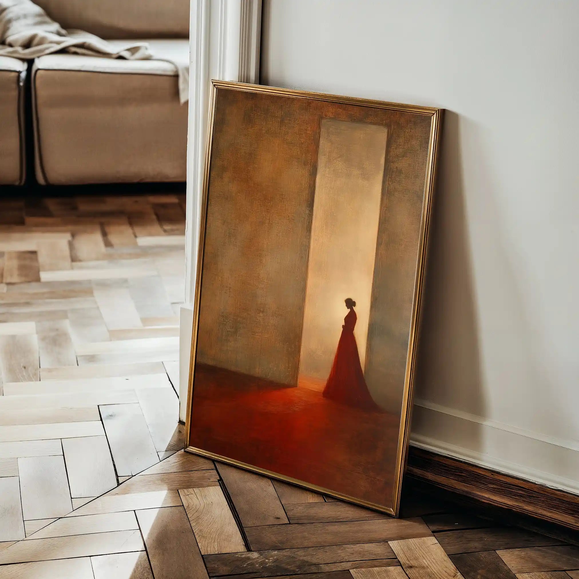 Portrait 101 Canvas Art 90 x 60 cm / Stretched on hidden frame