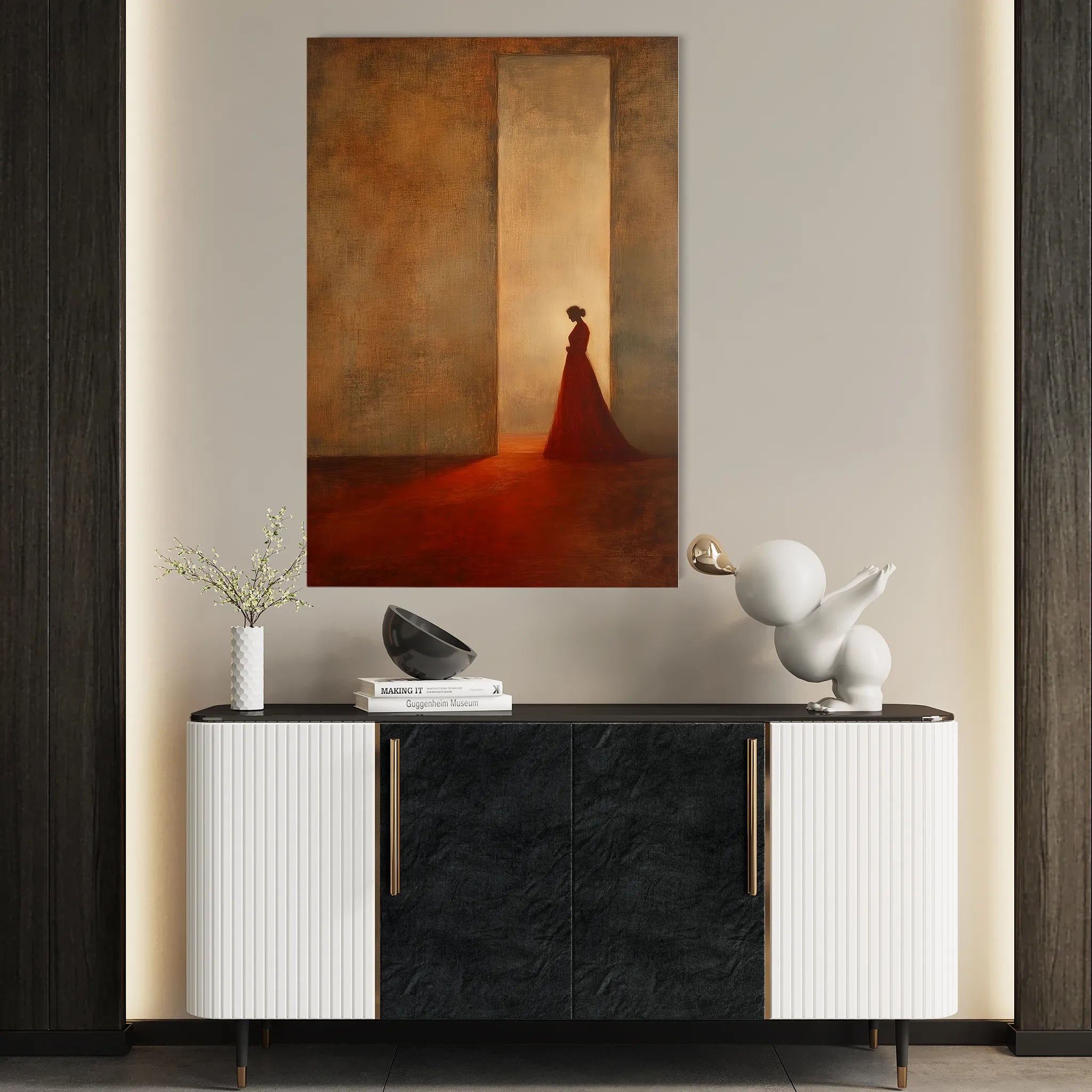Portrait Canvas Wall Art WAD101-P 90 x 60 cm / Stretched on hidden frame