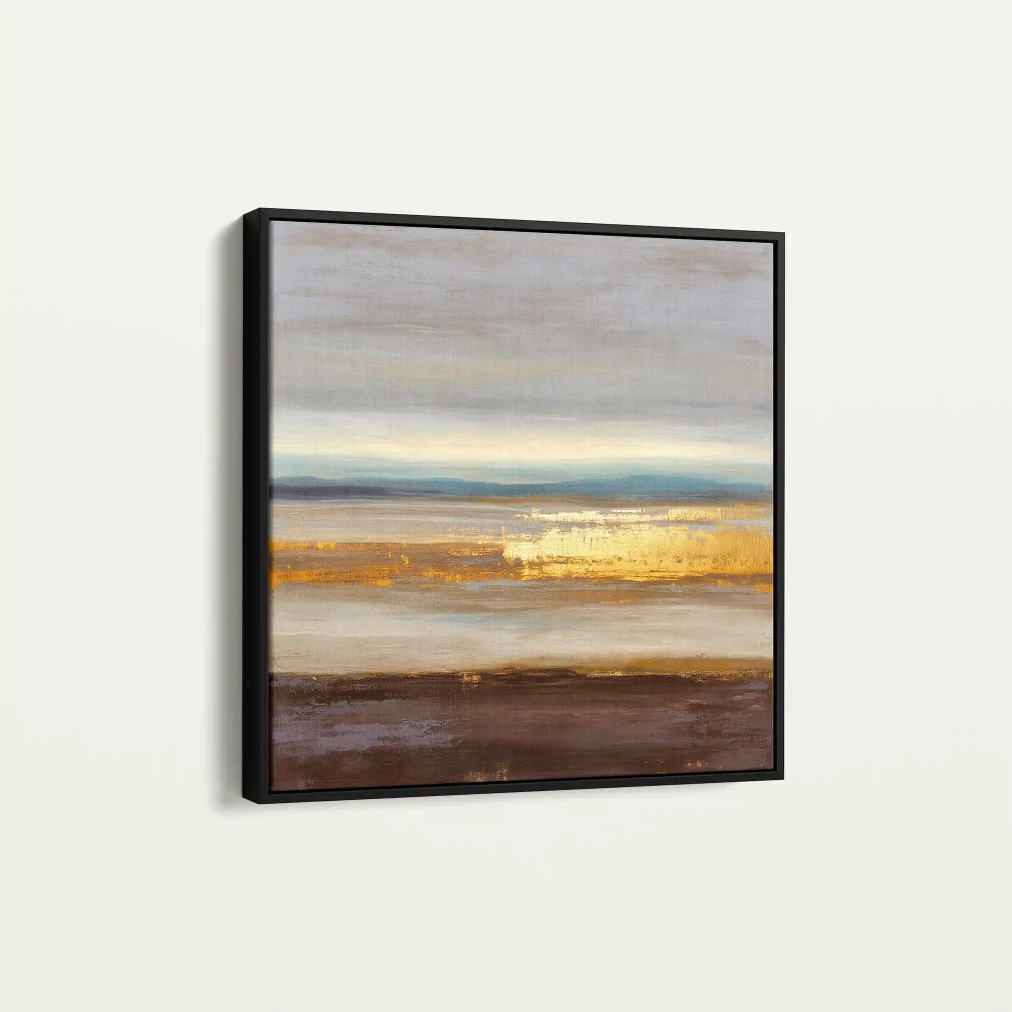 Abstract Canvas Wall Art WAD1010-A 80 x 80 cm / Stretched on hidden frame
