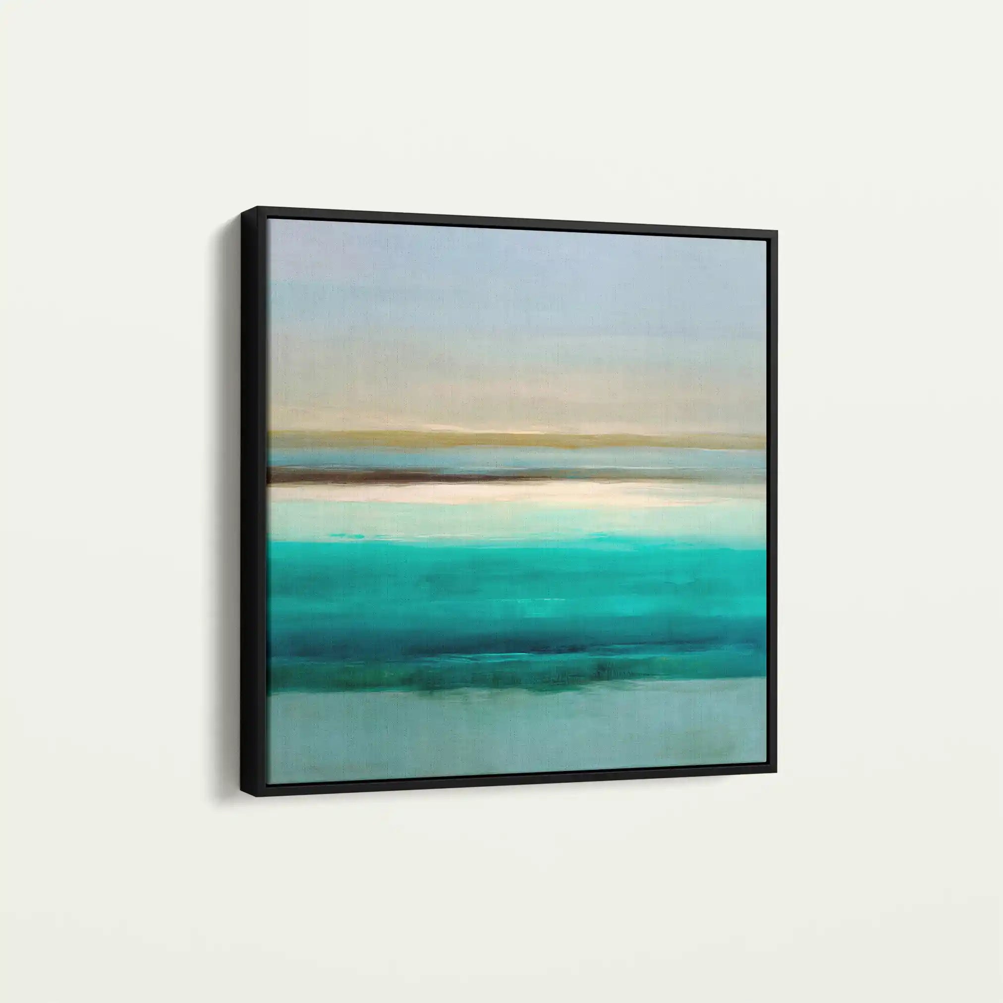 Abstract Canvas Wall Art WAD1012-A 80 x 80 cm / Stretched on hidden frame