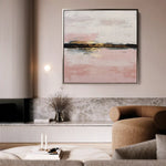 Abstract 1015 Canvas Art 60 x 60 cm / Stretched on hidden frame