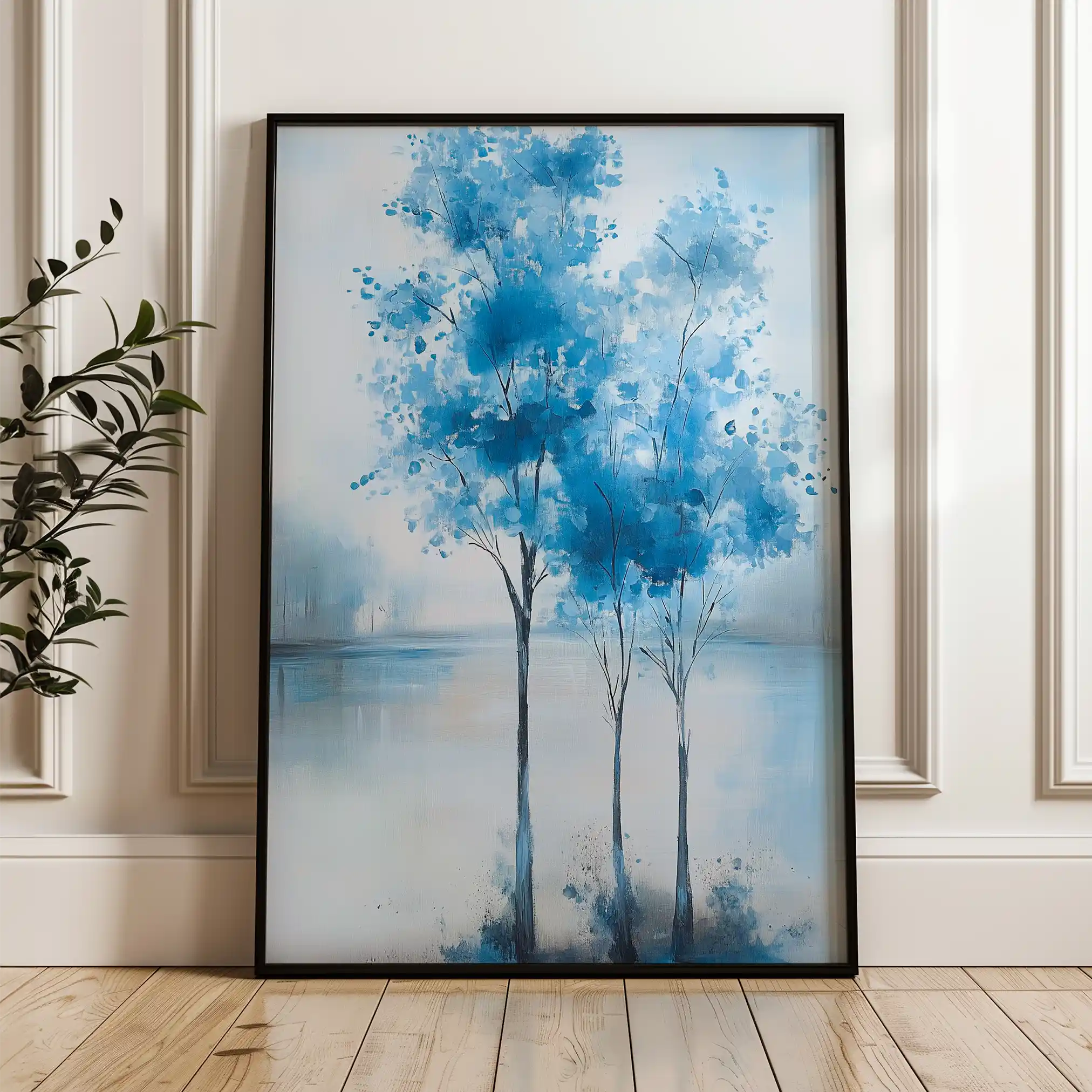 Floral Canvas Wall Art WAD1016-F 90 x 60 cm / Stretched on hidden frame