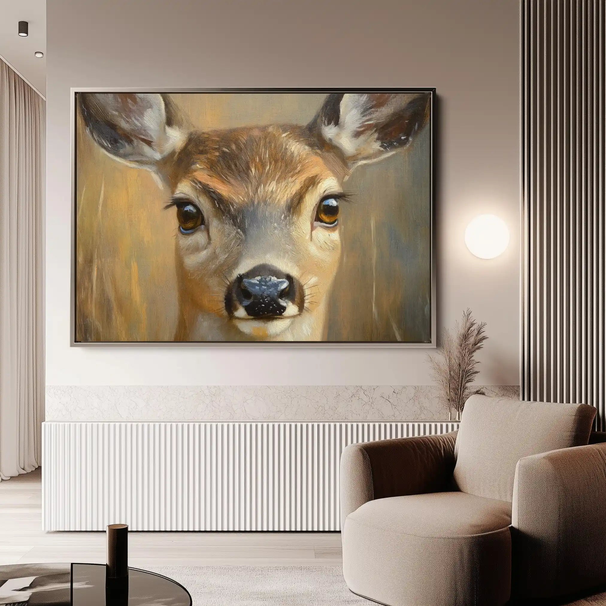 Animals 102 Canvas Art 90 x 60 cm / Stretched on hidden frame