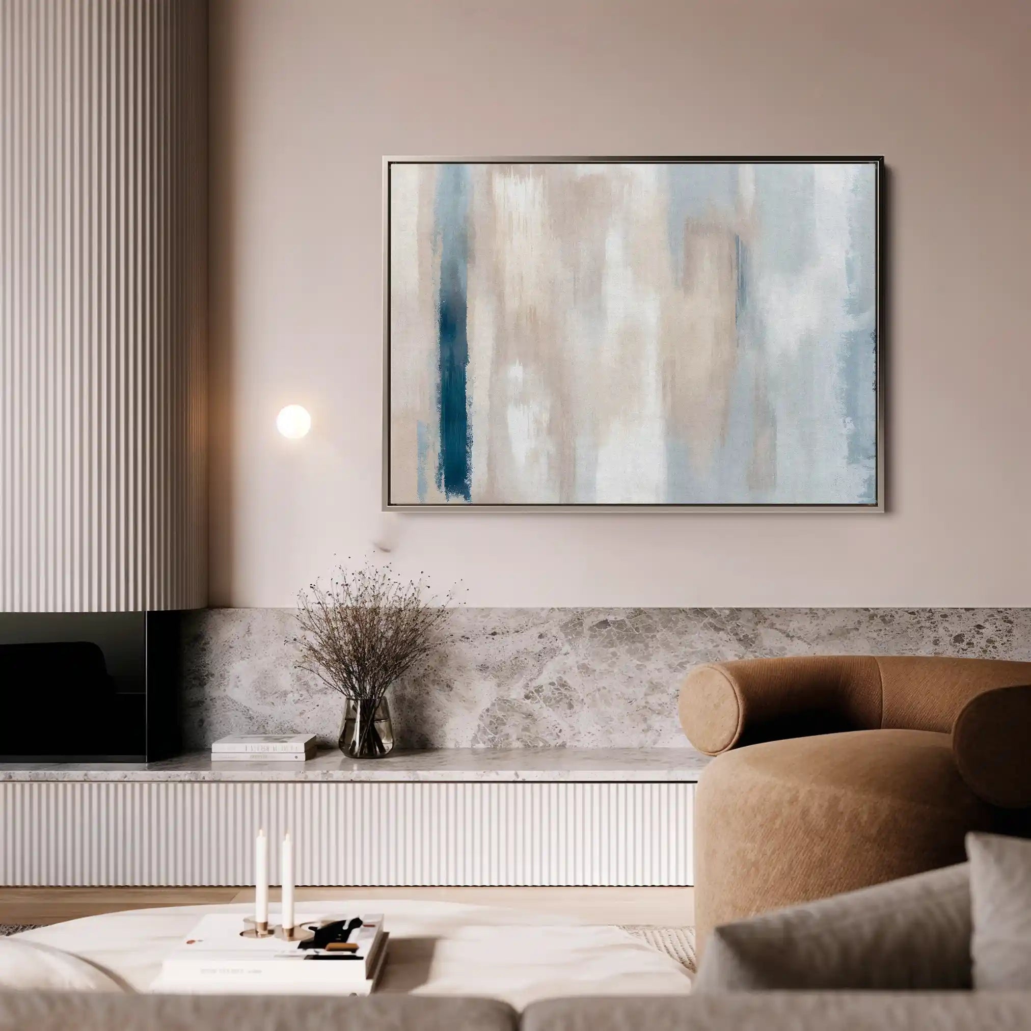 Abstract 102 Canvas Art 60 x 40 cm / Stretched on hidden frame