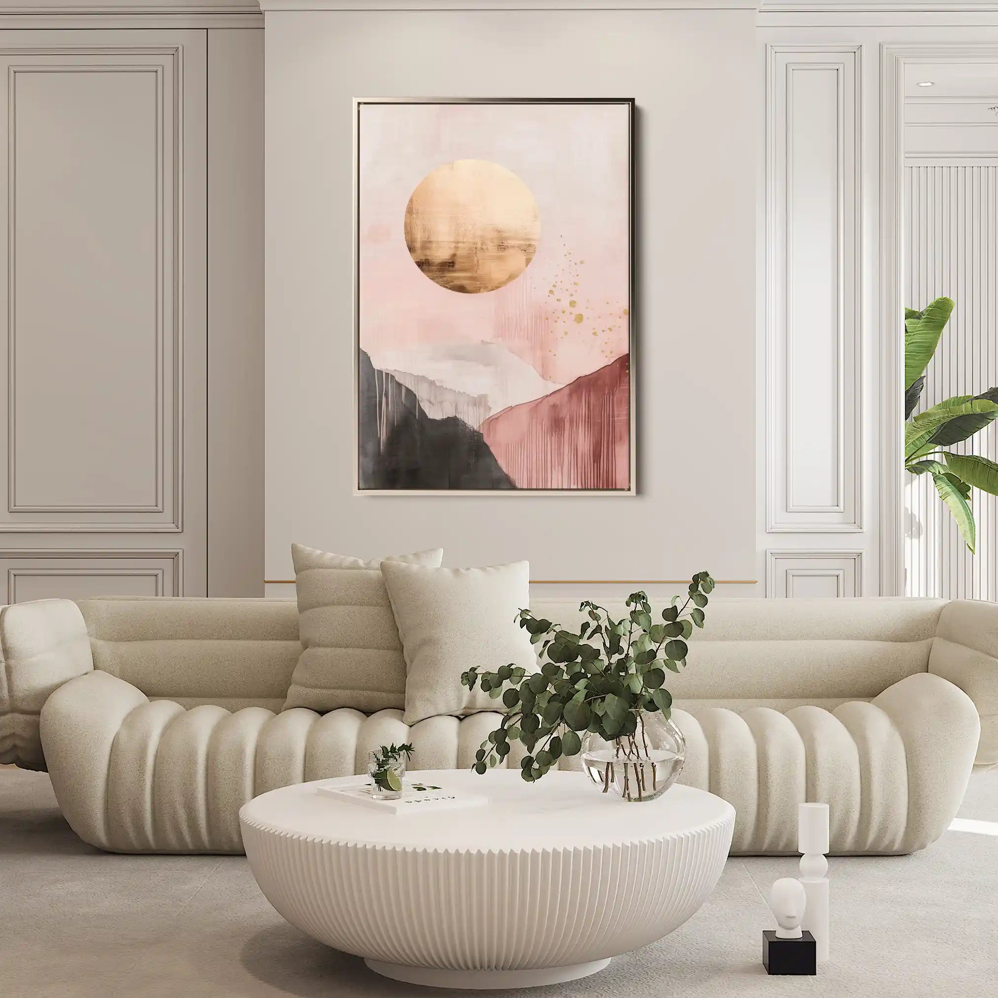 Boho 102 Canvas Art 90 x 60 cm / Stretched on hidden frame