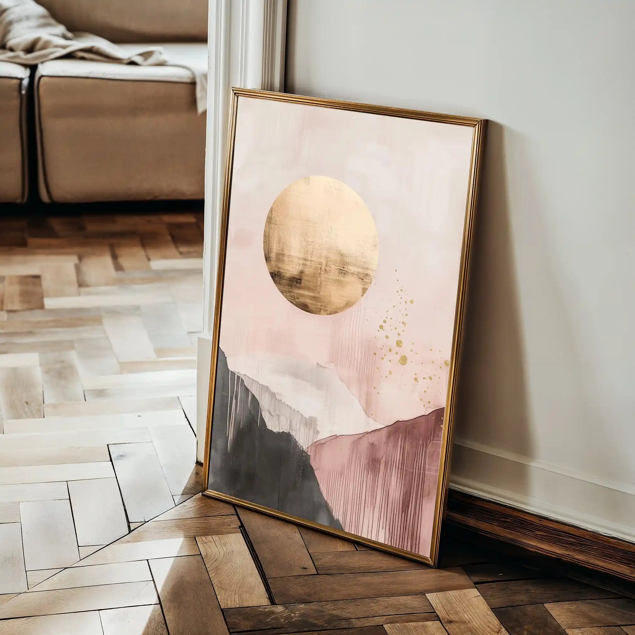 Boho 102 Canvas Art 90 x 60 cm / Stretched on hidden frame