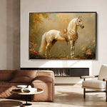 Horses 102 Canvas Art 90 x 60 cm / Stretched on hidden frame