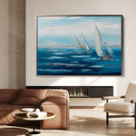 Landscape 102 Canvas Art 90 x 60 cm / Stretched on hidden frame