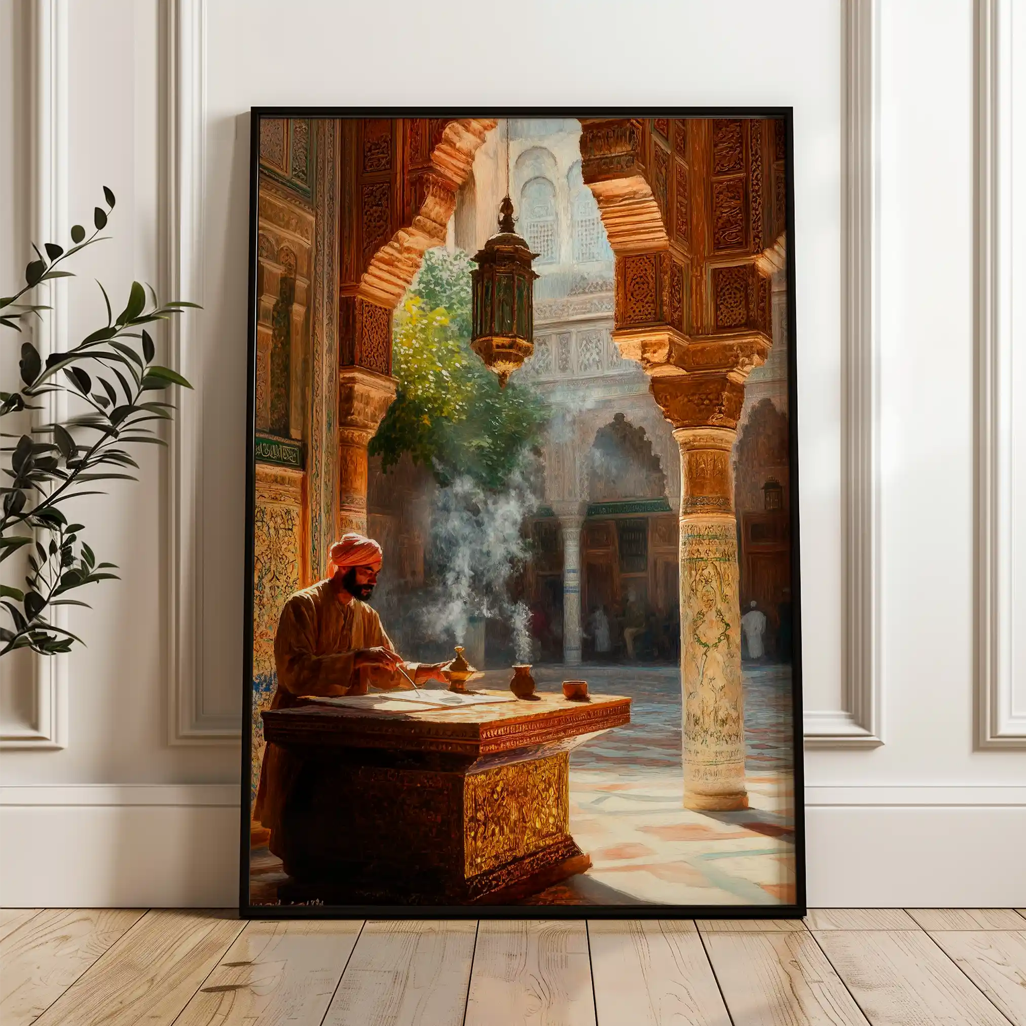 Orientalist 102 Canvas Art 90 x 60 cm / Stretched on hidden frame