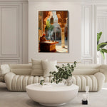 Orientalist 102 Canvas Art 90 x 60 cm / Stretched on hidden frame