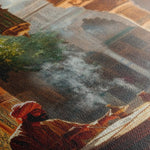 Orientalist 102 Canvas Art 90 x 60 cm / Stretched on hidden frame