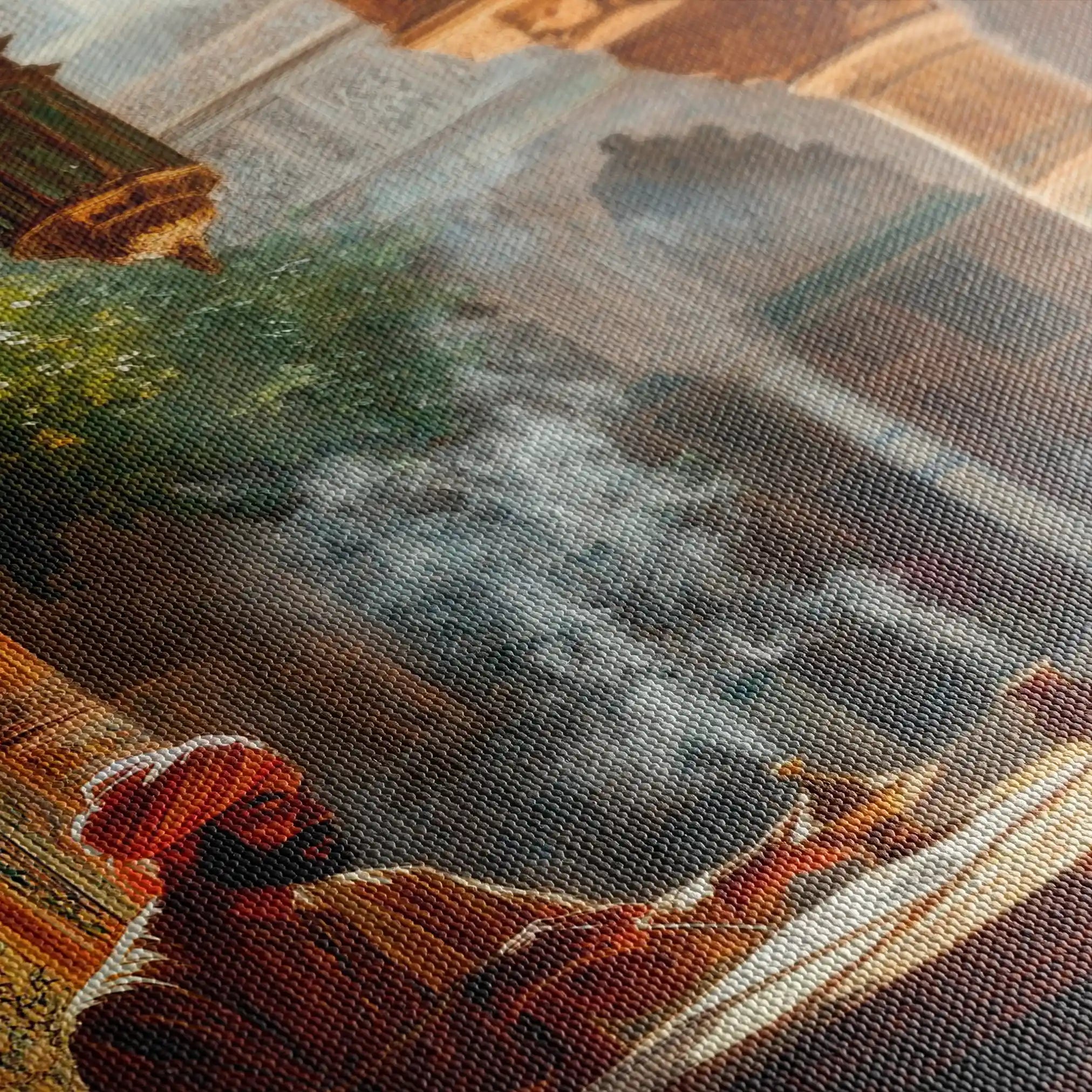 Orientalist 102 Canvas Art 90 x 60 cm / Stretched on hidden frame