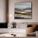 Abstract 1023 Canvas Art 60 x 60 cm / Stretched on hidden frame