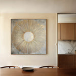 Abstract 1025 Canvas Art 60 x 60 cm / Stretched on hidden frame