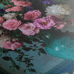 Floral Canvas Wall Art WAD1025-F 90 x 60 cm / Stretched on hidden frame