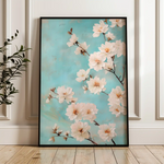 Floral Canvas Wall Art WAD1026-F 90 x 60 cm / Stretched on hidden frame