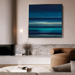 Abstract 1027 Canvas Art 60 x 60 cm / Stretched on hidden frame