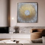 Abstract 1029 Canvas Art 60 x 60 cm / Stretched on hidden frame