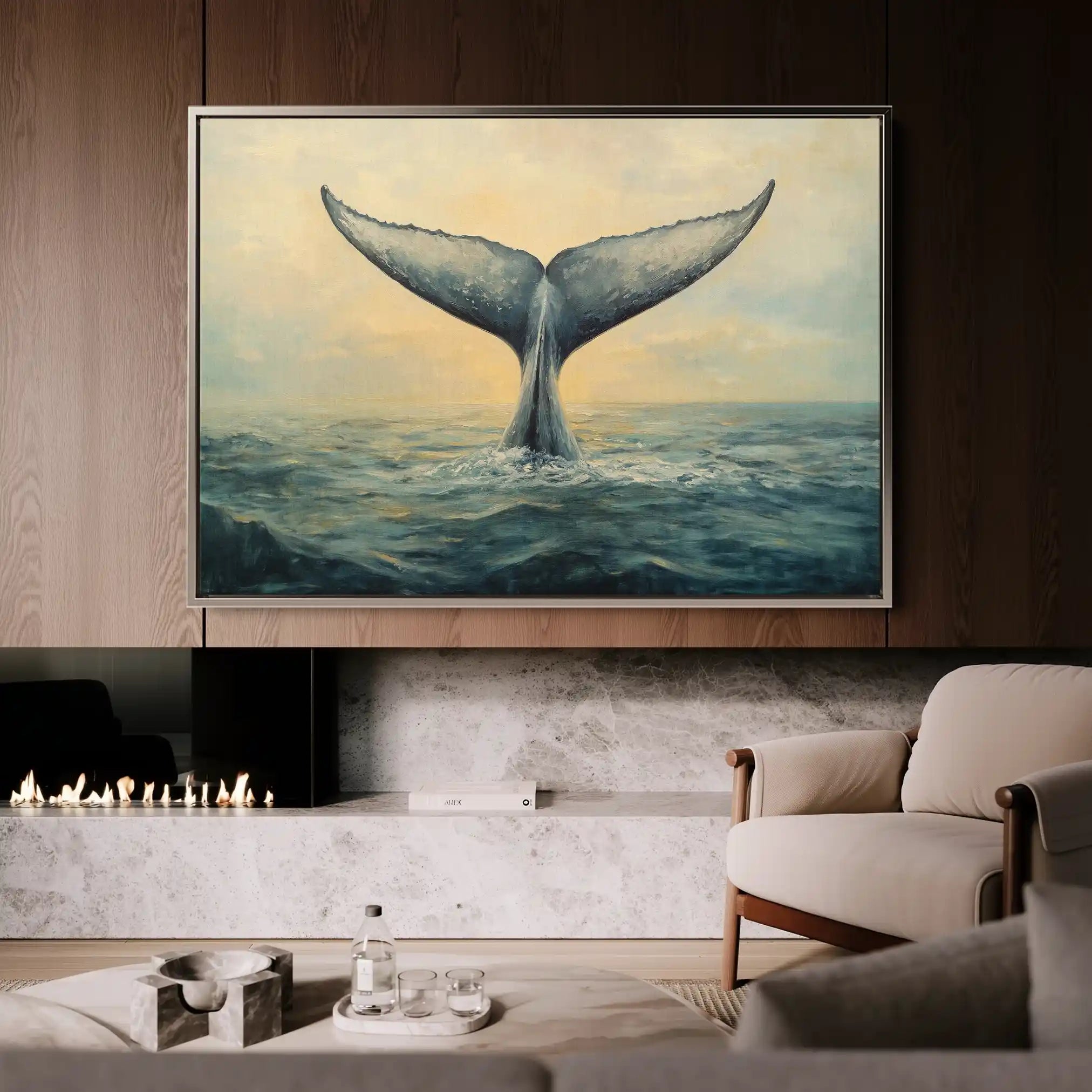 Animals 103 Canvas Art 90 x 60 cm / Stretched on hidden frame