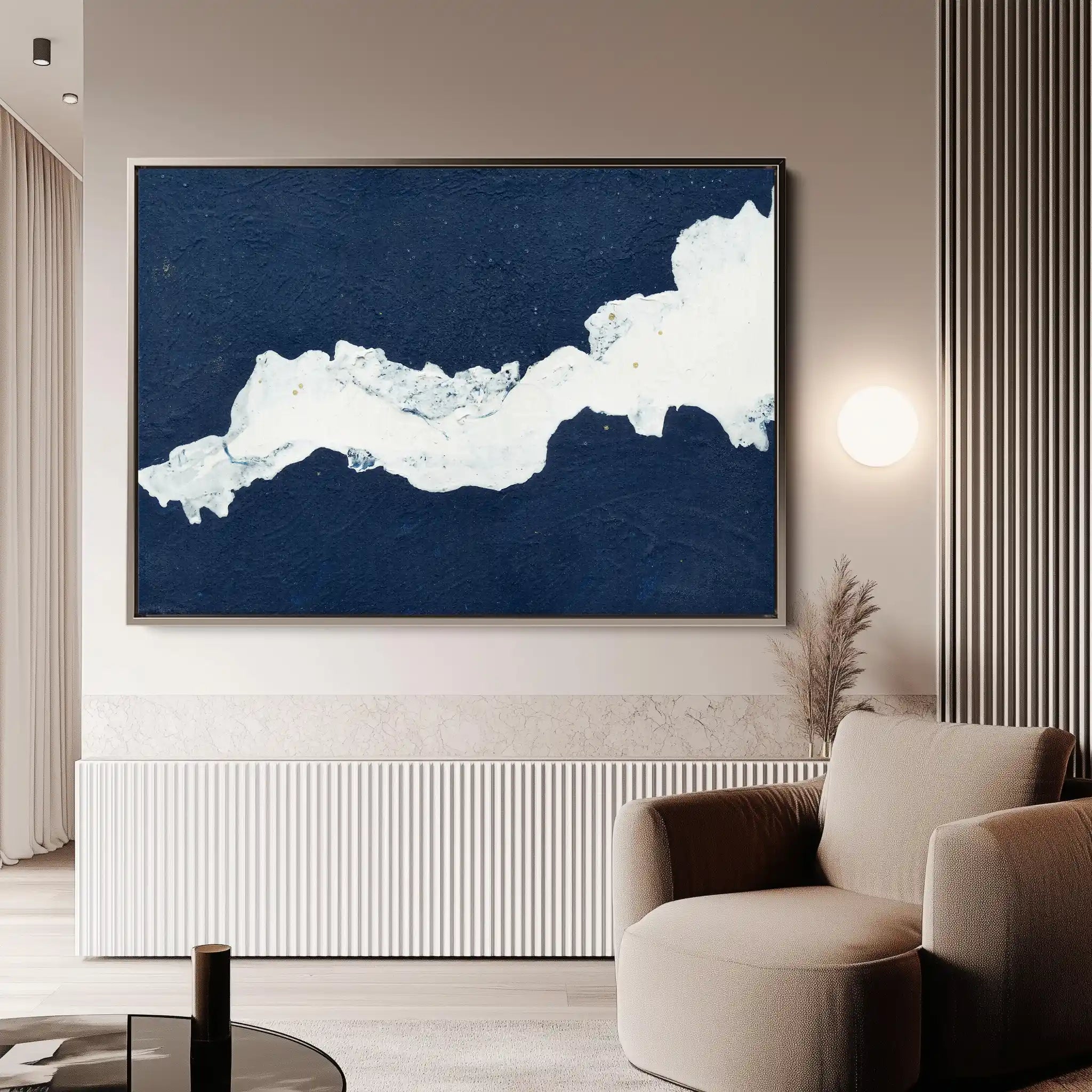 Abstract 103 Canvas Art 60 x 40 cm / Stretched on hidden frame