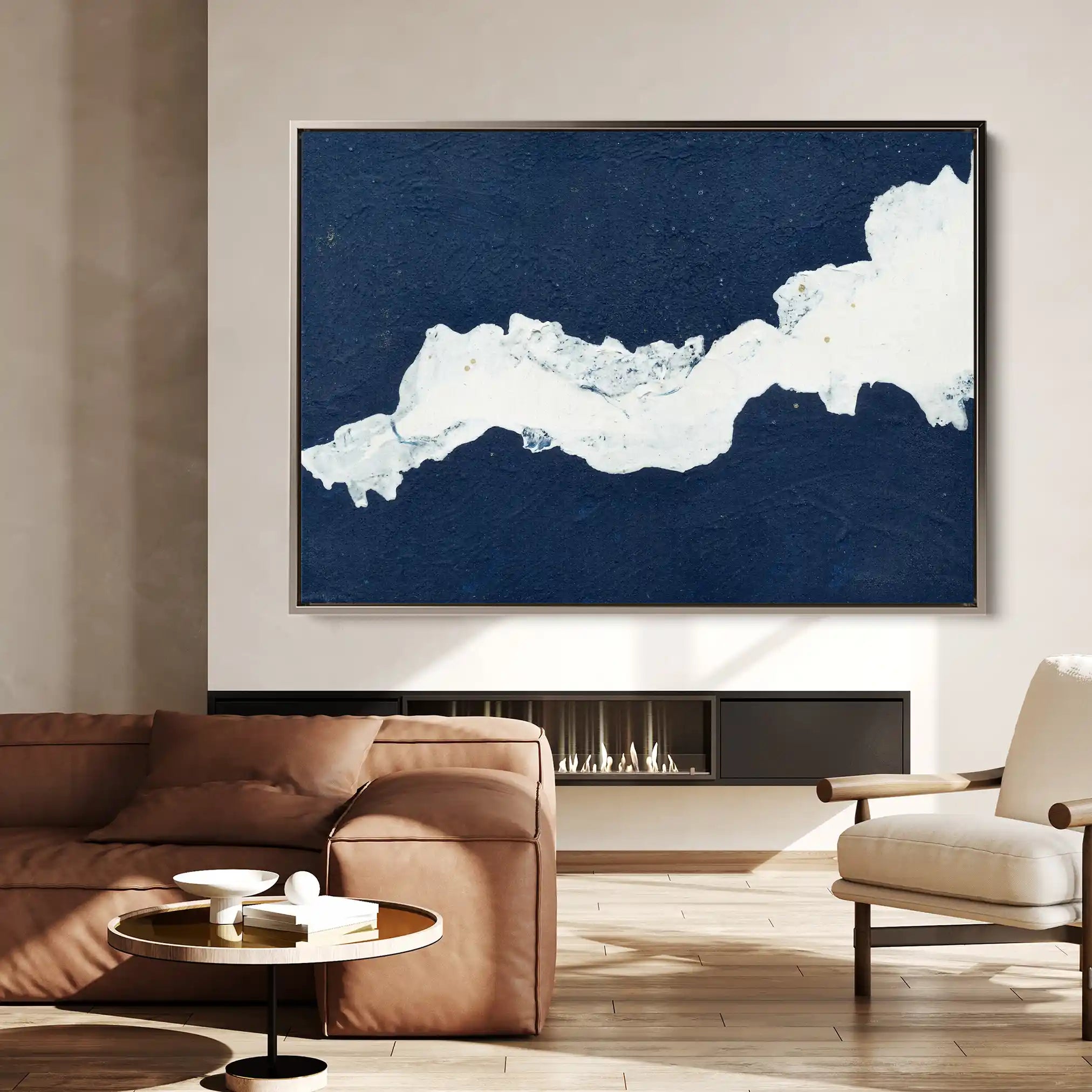 Abstract 103 Canvas Art 60 x 40 cm / Stretched on hidden frame