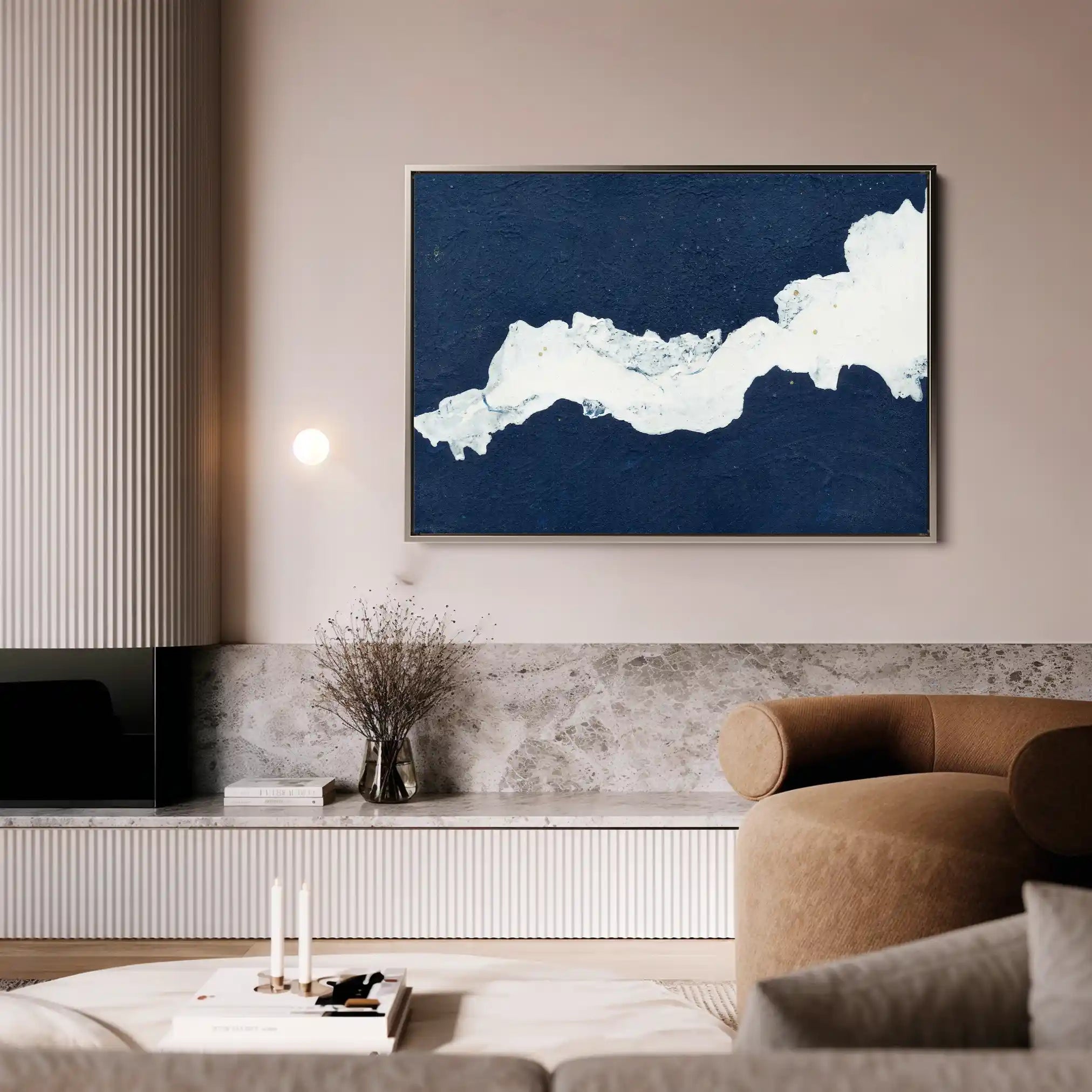 Abstract 103 Canvas Art 60 x 40 cm / Stretched on hidden frame