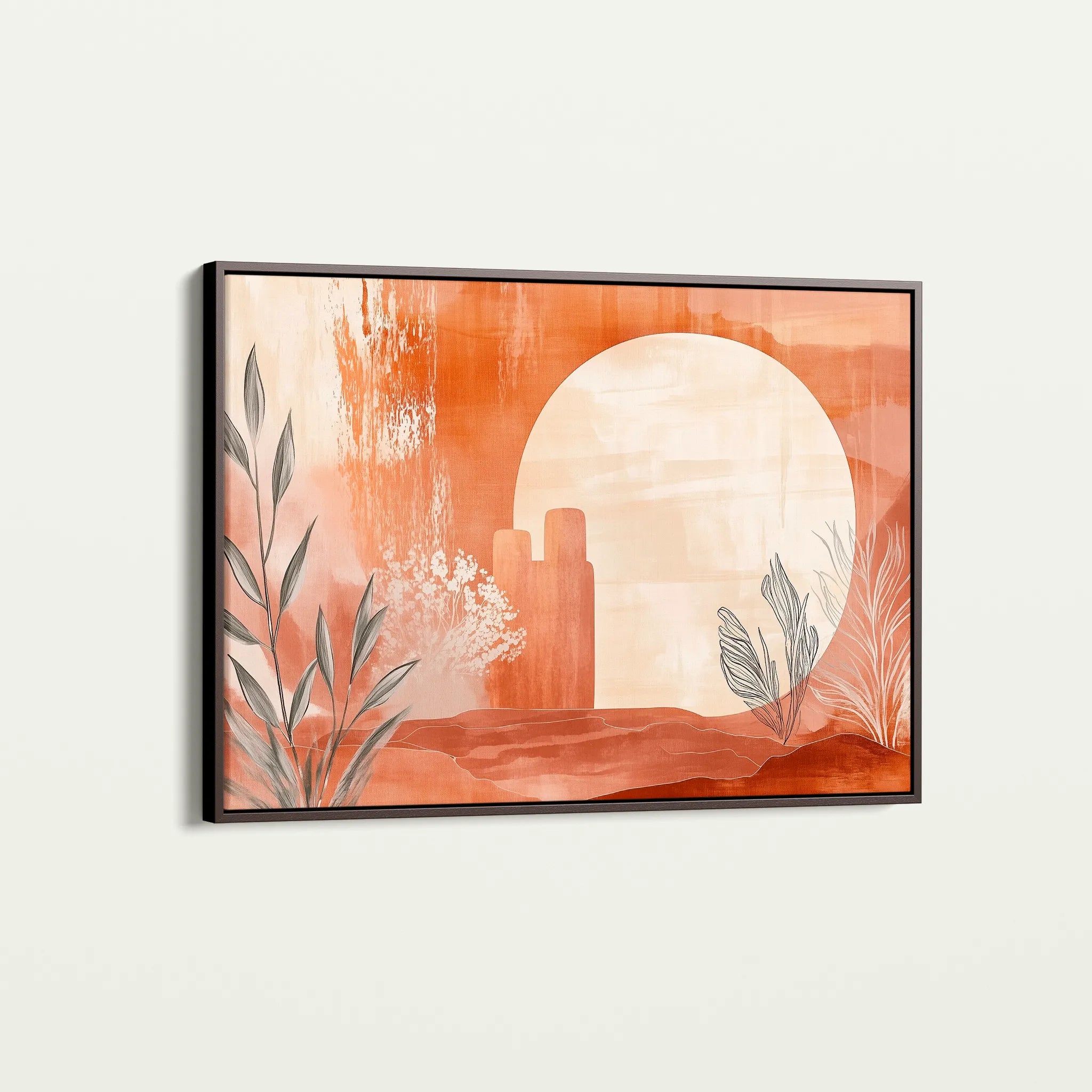 Boho Canvas Wall Art WAD103-BH 90 x 60 cm / Stretched on hidden frame