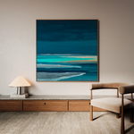 Abstract 1032 Canvas Art 60 x 60 cm / Stretched on hidden frame