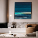 Abstract 1032 Canvas Art 60 x 60 cm / Stretched on hidden frame