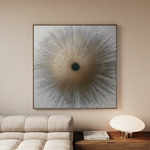 Abstract 1034 Canvas Art 60 x 60 cm / Stretched on hidden frame