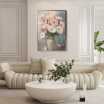 Floral Canvas Wall Art WAD1034-F 90 x 60 cm / Stretched on hidden frame