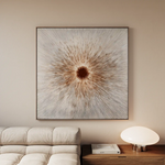 Abstract 1035 Canvas Art 60 x 60 cm / Stretched on hidden frame