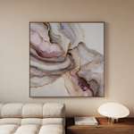 Abstract 1036 Canvas Art 60 x 60 cm / Stretched on hidden frame