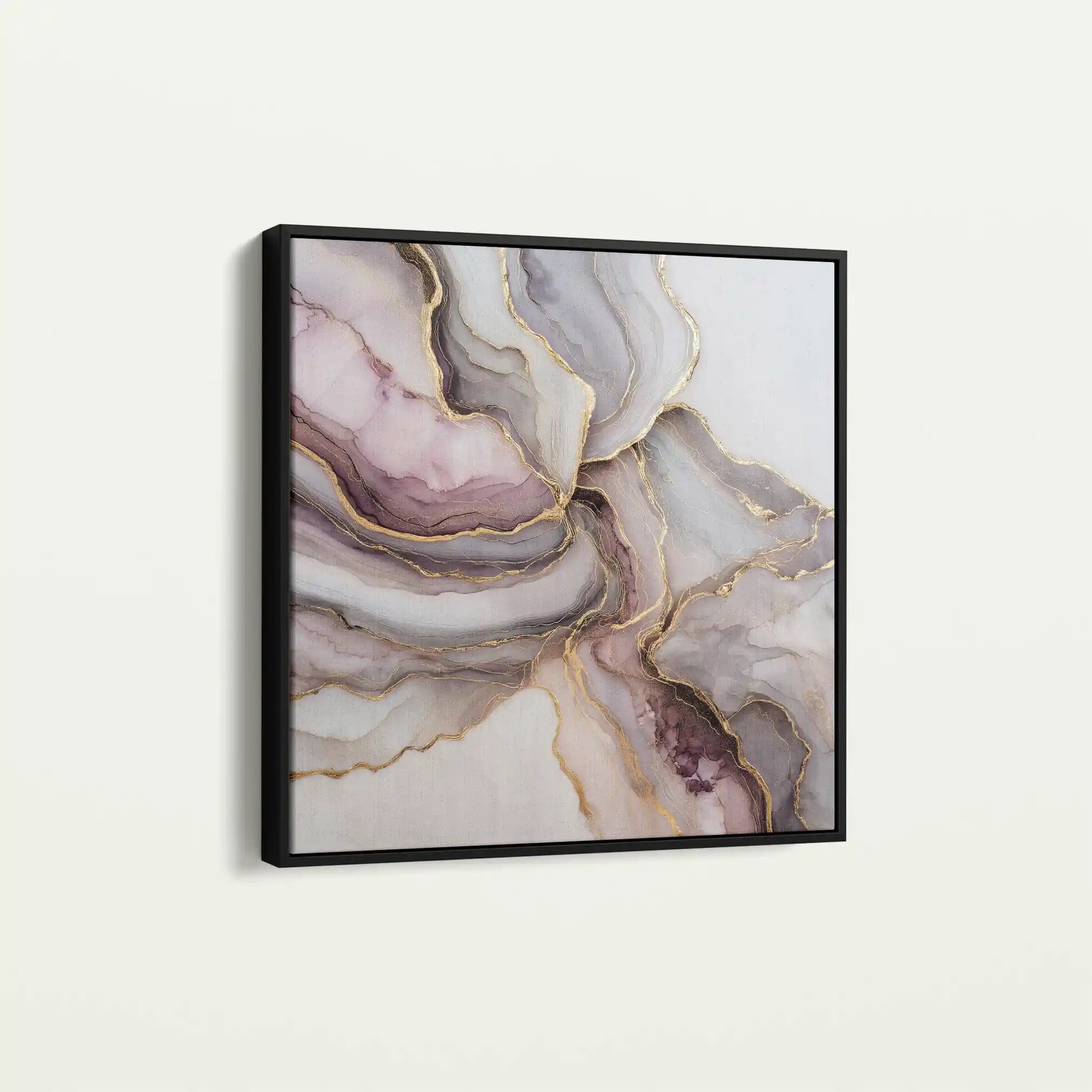 Abstract 1036 Canvas Art 60 x 60 cm / Stretched on hidden frame