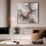 Abstract 1037 Canvas Art 60 x 60 cm / Stretched on hidden frame