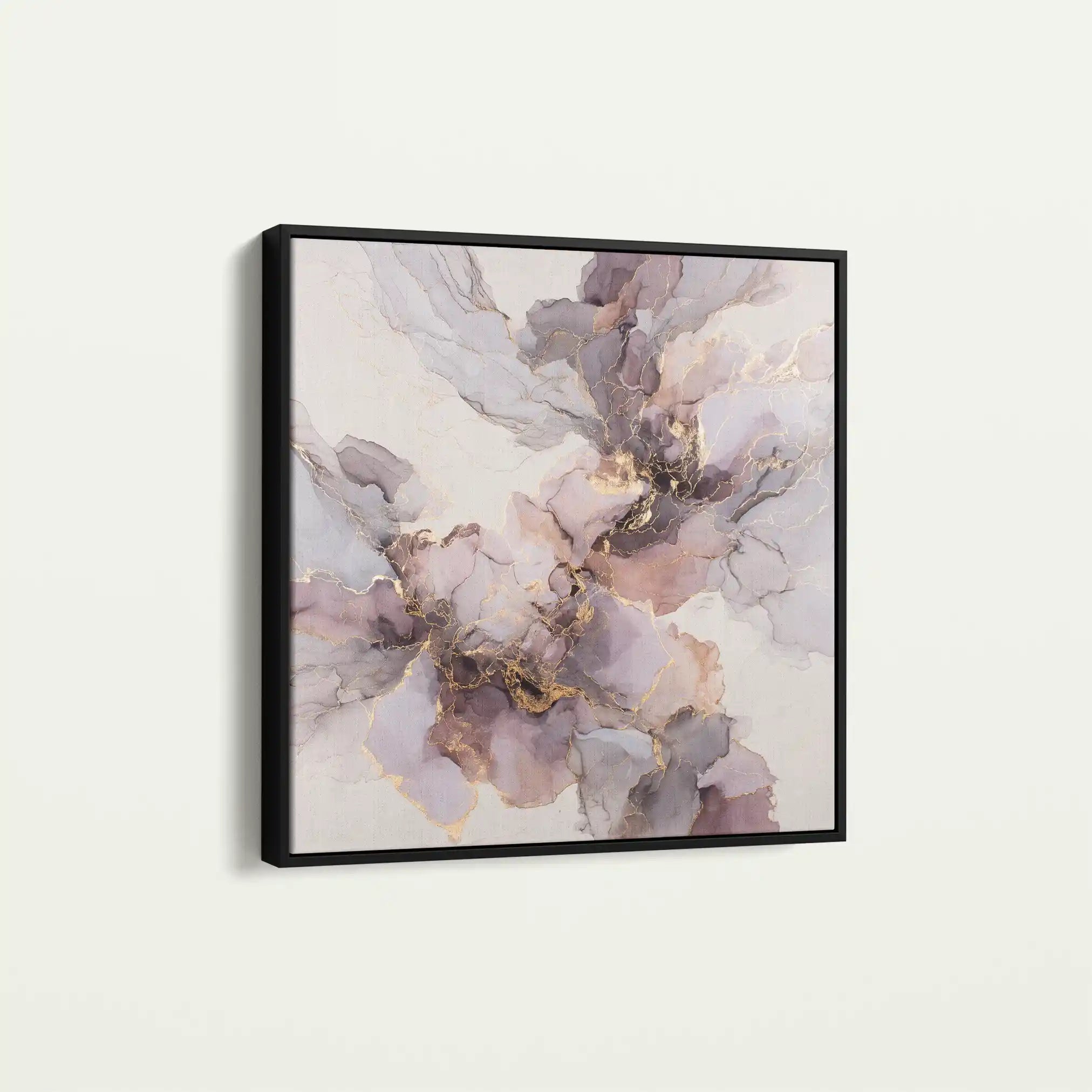 Abstract 1037 Canvas Art 60 x 60 cm / Stretched on hidden frame