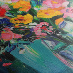 Floral Canvas Wall Art WAD1039-F 90 x 60 cm / Stretched on hidden frame