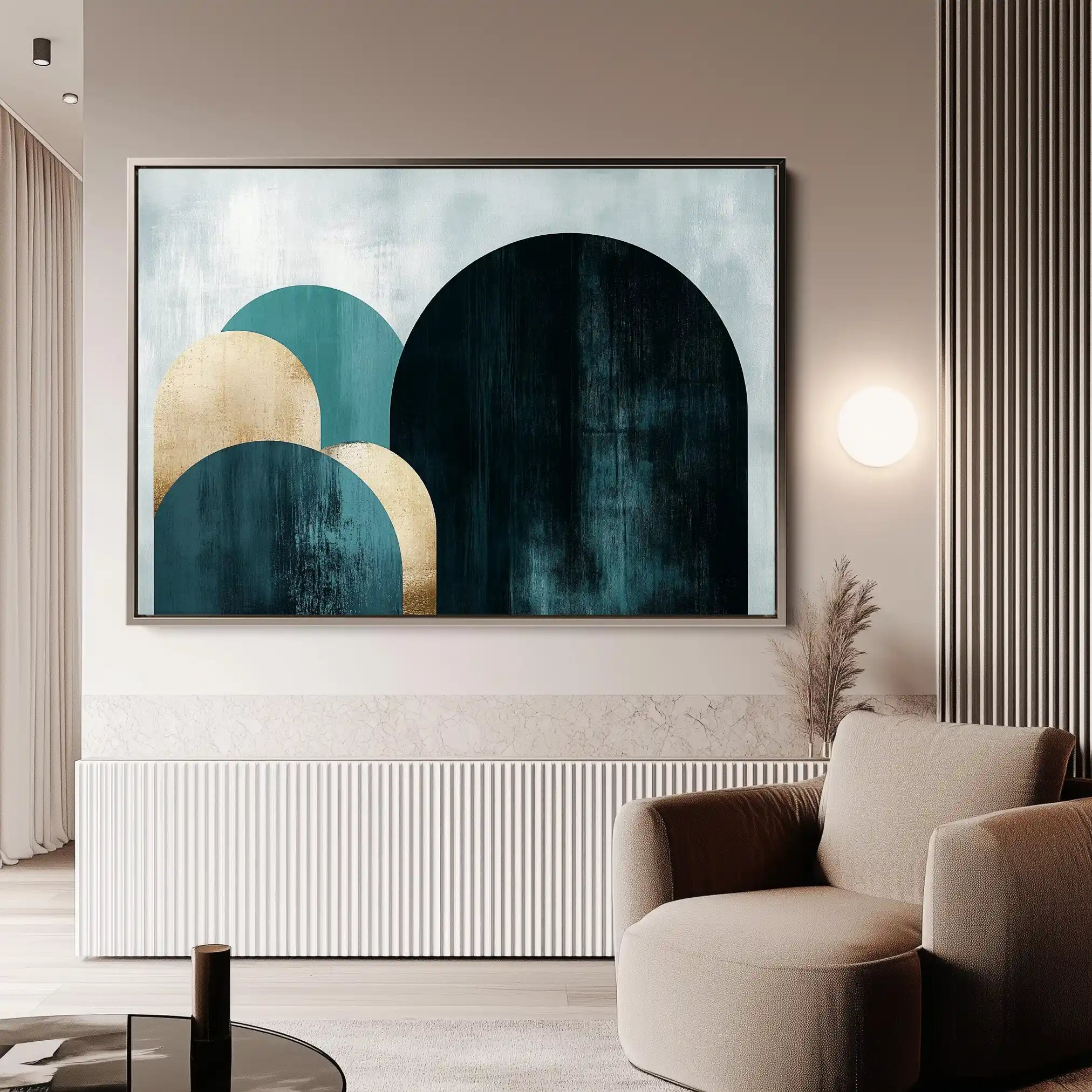 Boho 104 Canvas Art 90 x 60 cm / Stretched on hidden frame