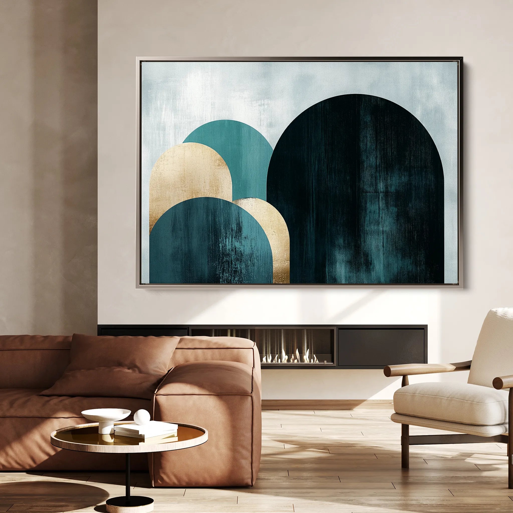 Boho Canvas Wall Art WAD104-BH 90 x 60 cm / Stretched on hidden frame
