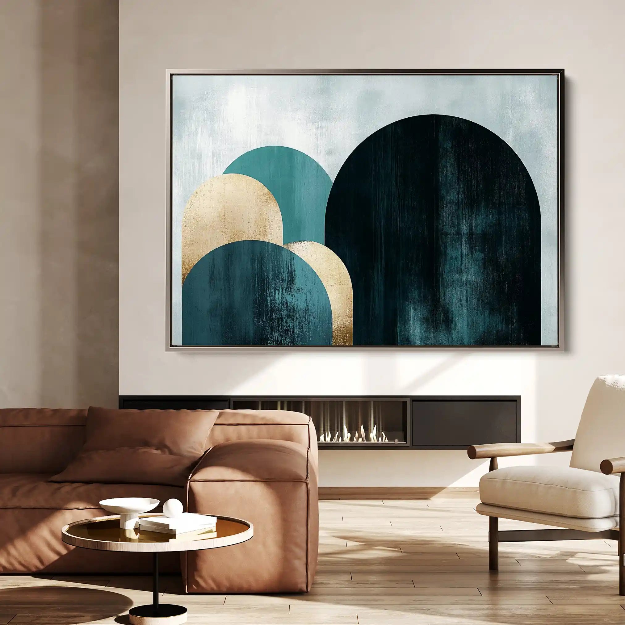 Boho 104 Canvas Art 90 x 60 cm / Stretched on hidden frame