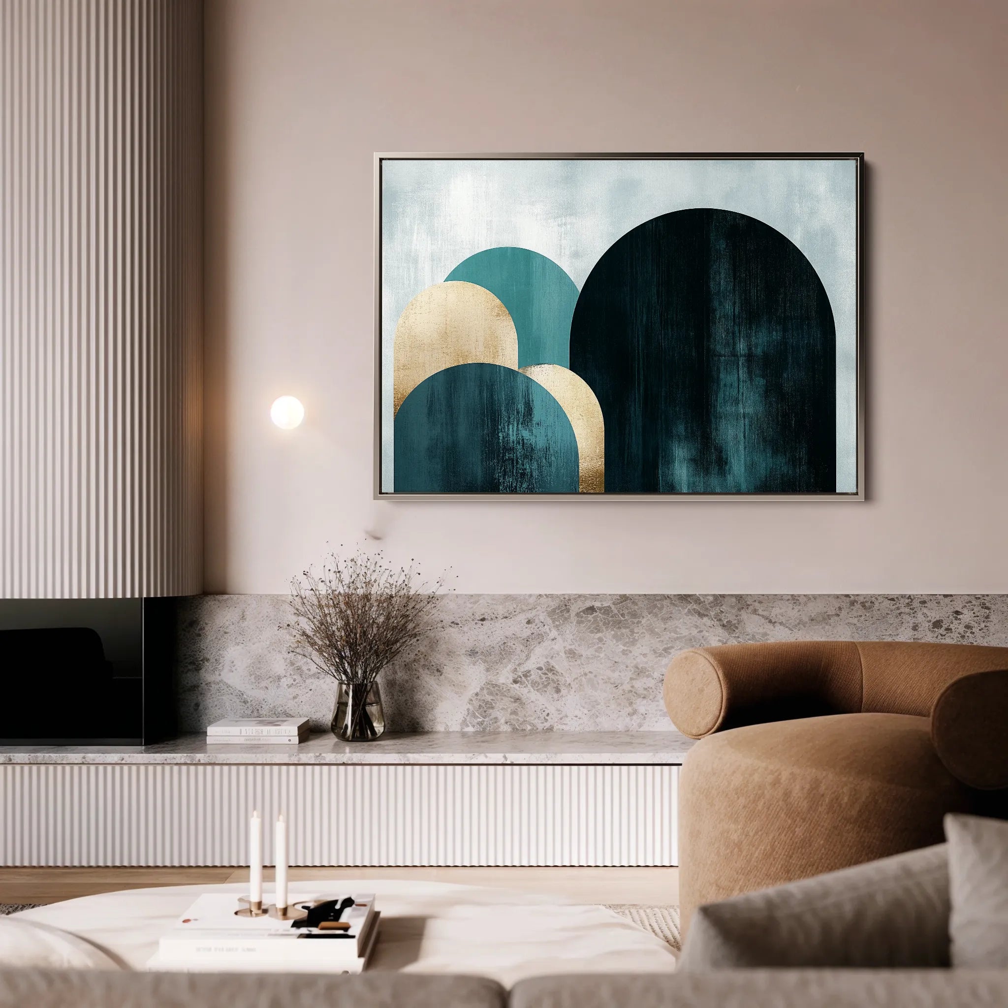 Boho Canvas Wall Art WAD104-BH 90 x 60 cm / Stretched on hidden frame