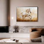 Horses 104 Canvas Art 90 x 60 cm / Stretched on hidden frame