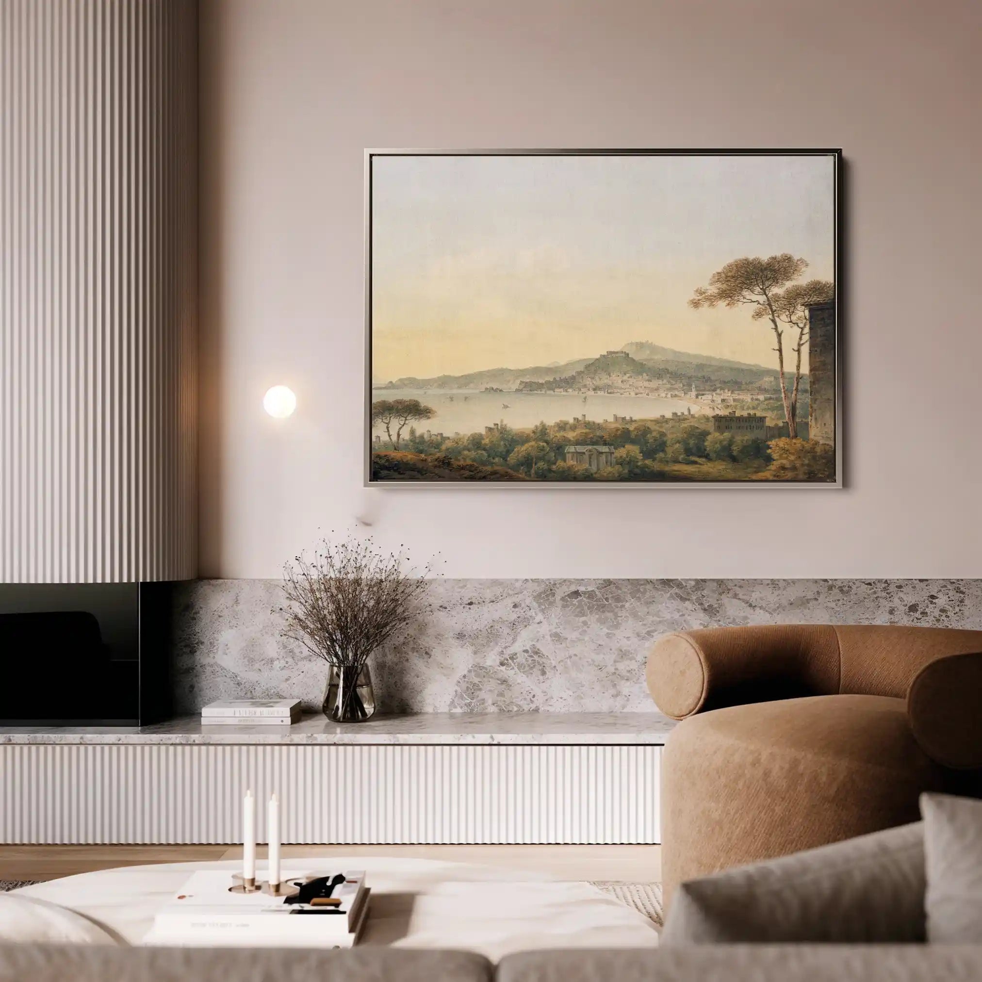 Landscape 104 Canvas Art 90 x 60 cm / Stretched on hidden frame