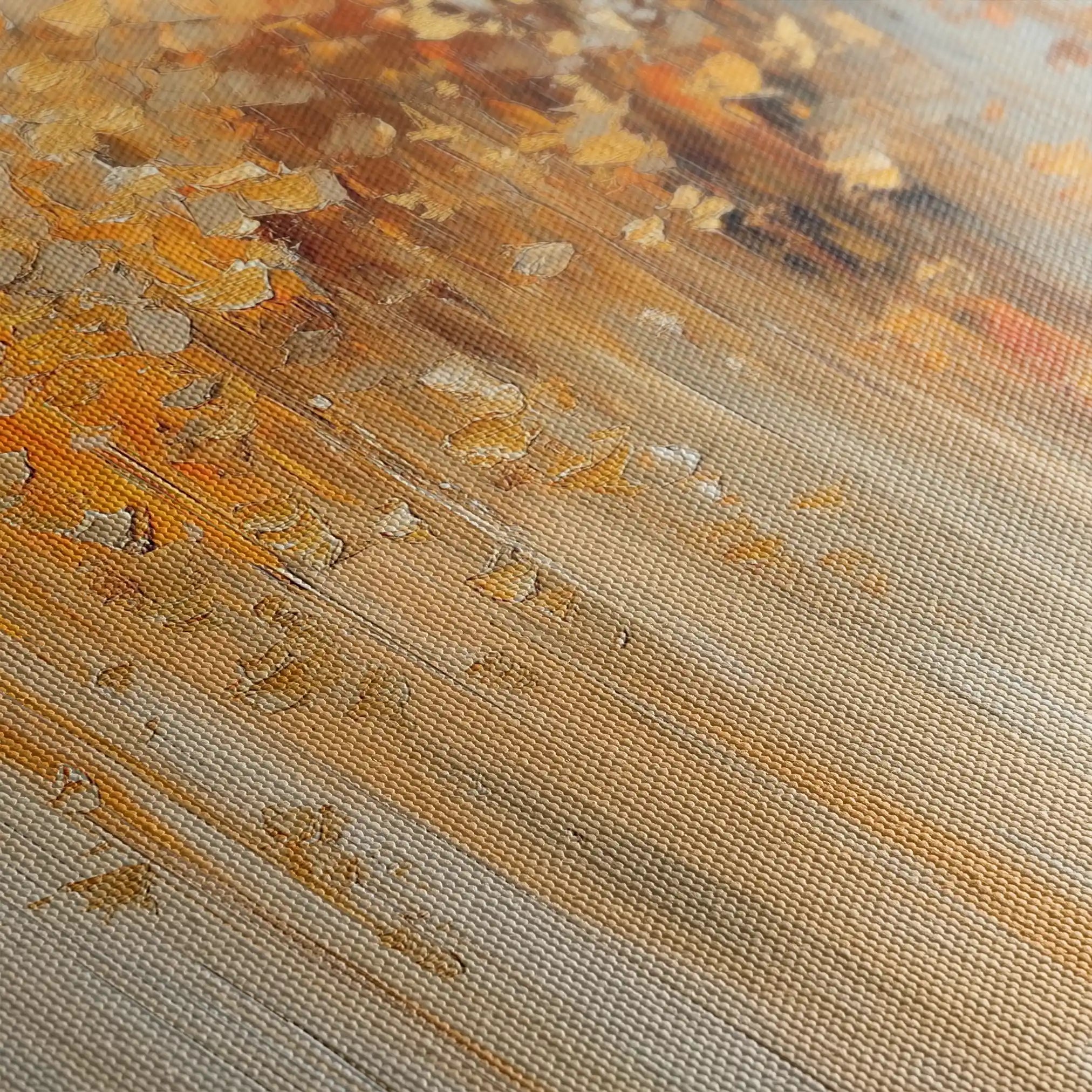 Abstract 1043 Canvas Art 60 x 60 cm / Stretched on hidden frame