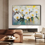 Floral Canvas Wall Art WAD1044-F 90 x 60 cm / Stretched on hidden frame