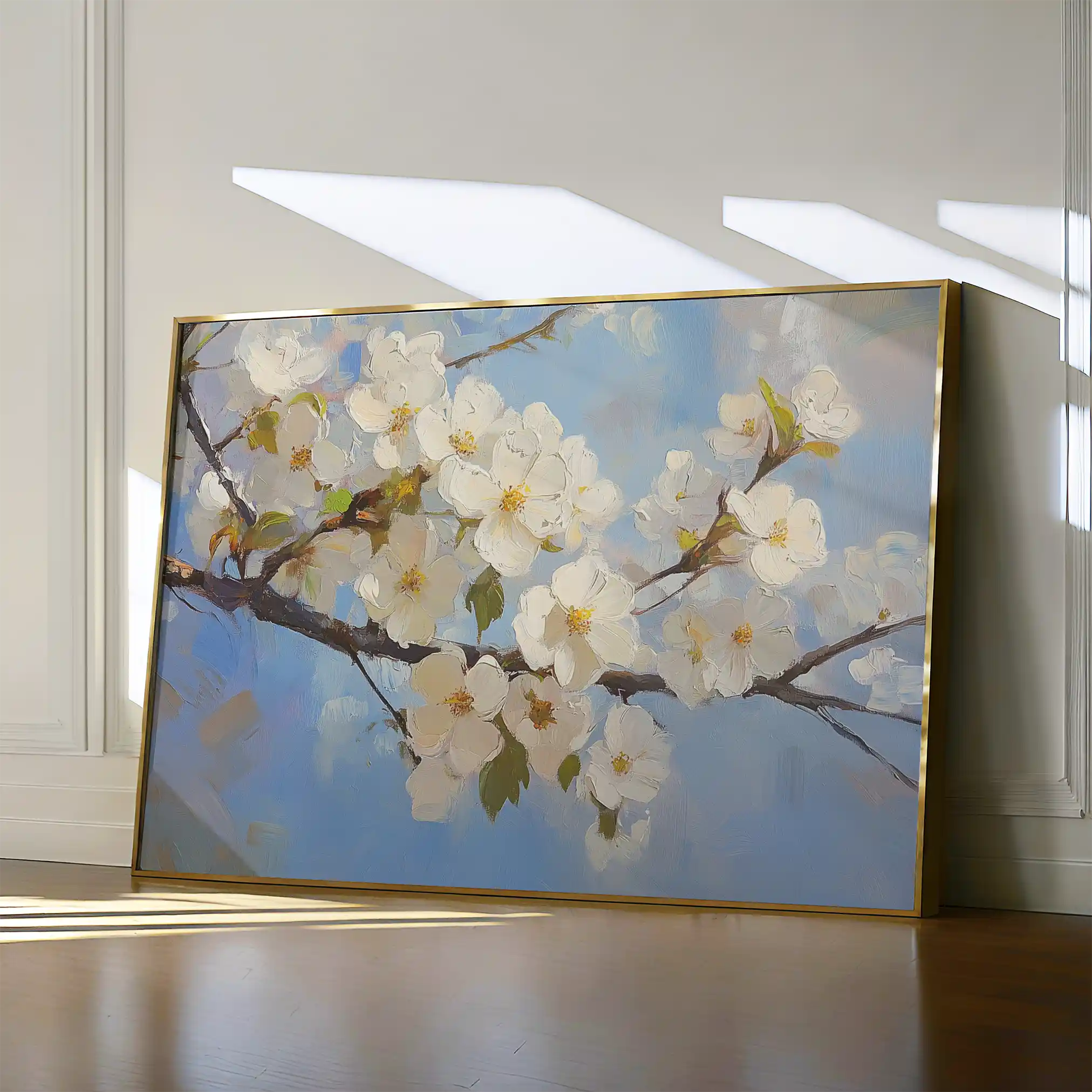 Floral Canvas Wall Art WAD1049-F 90 x 60 cm / Stretched on hidden frame