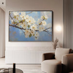 Floral Canvas Wall Art WAD1049-F 90 x 60 cm / Stretched on hidden frame