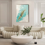 Abstract 105 Canvas Art 60 x 40 cm / Stretched on hidden frame