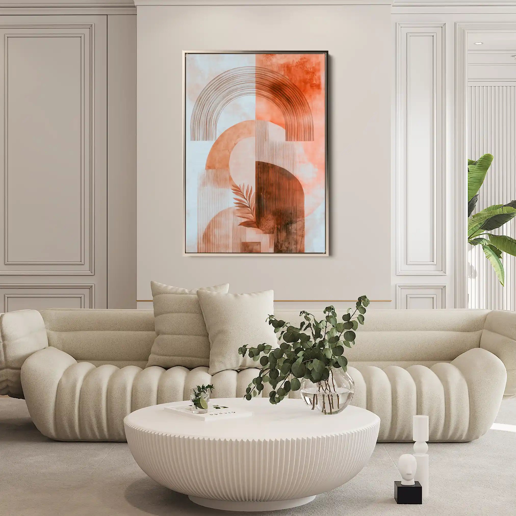 Boho 105 Canvas Art 90 x 60 cm / Stretched on hidden frame