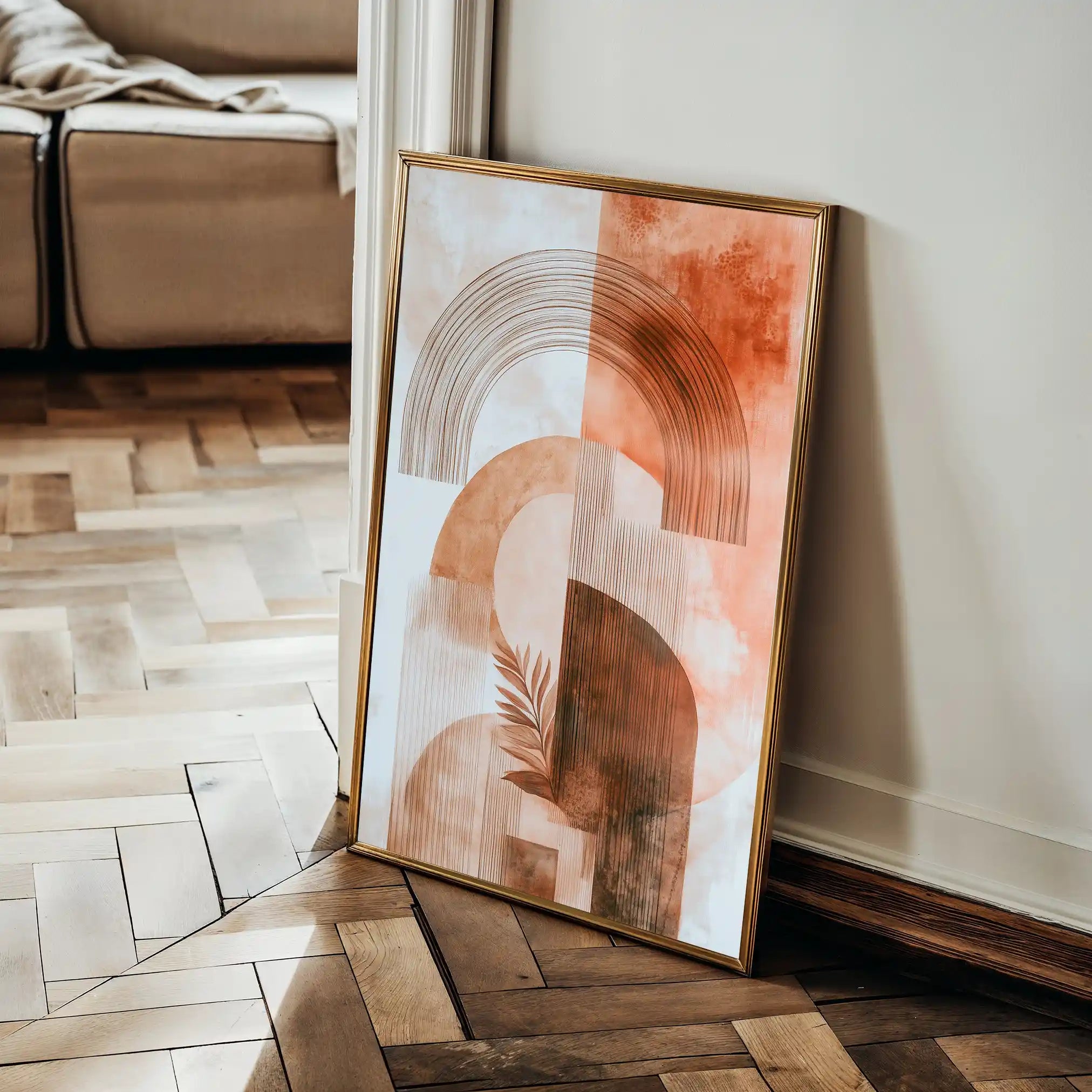 Boho 105 Canvas Art 90 x 60 cm / Stretched on hidden frame